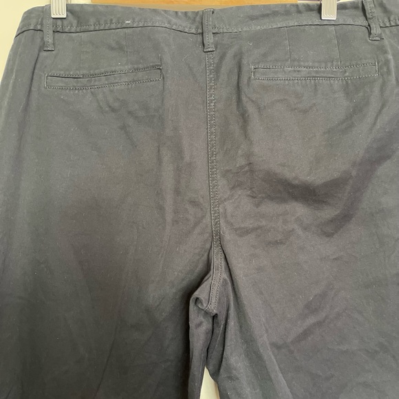 Talbots Girlfriend Chino - Black - Size 16 - Petite - Picture 4 of 8